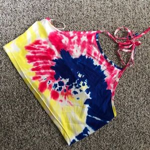 TieDye Crop Halter